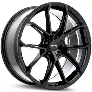 RTX Wheels – MC-01 – Black – 20″x10″ 45mm – All weather Wheels – 083232